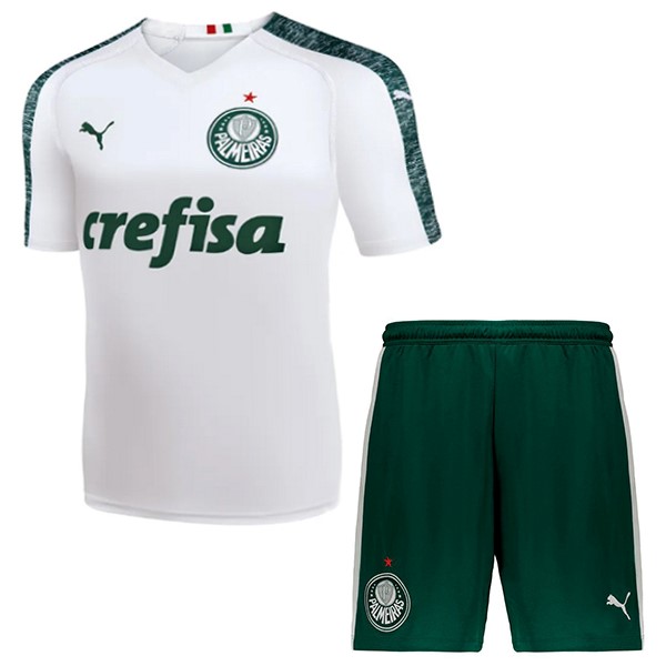 Camiseta Palmeiras 2ª Niños 2019/20 Blanco